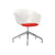 Duna 02 Five Star Base Chair With Seat Cushion Chairs Arper 