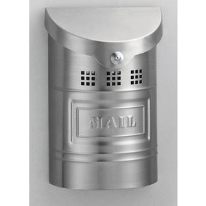 E1 & E2 Modern Style Mailboxes Mailboxes Ecco E1-Brushed / Steel 