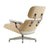 Eames Lounge Chair in White Ash lounge chair herman miller 