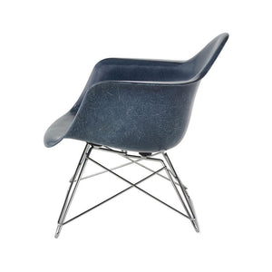 Eames Molded Fiberglass Armchair With Low Wire Base lounge chair herman miller 