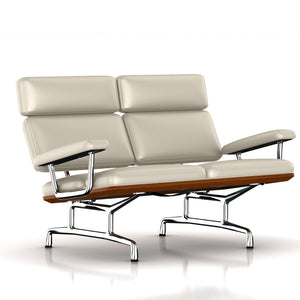 Eames 2-Seat Sofa by Herman Miller Sofa herman miller Walnut Stone MCL Leather + $420.00 