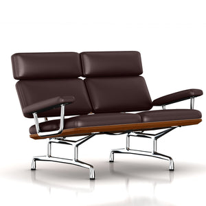 Eames 2-Seat Sofa by Herman Miller Sofa herman miller Walnut Espresso MCL Leather + $420.00 