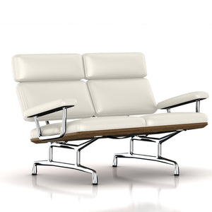 Eames 2-Seat Sofa by Herman Miller Sofa herman miller Teak + $650.00 Pearl White MCL Leather + $420.00 