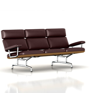 Eames 3-Seat Sofa by Herman Miller Sofa herman miller Teak + $600.00 Espresso MCL Leather + $600.00 