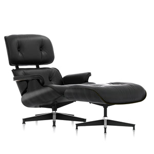 Eames Lounge Chair and Ottoman, Ebony lounge chair herman miller Tall 