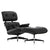 Eames Lounge Chair and Ottoman, Ebony lounge chair herman miller Tall 