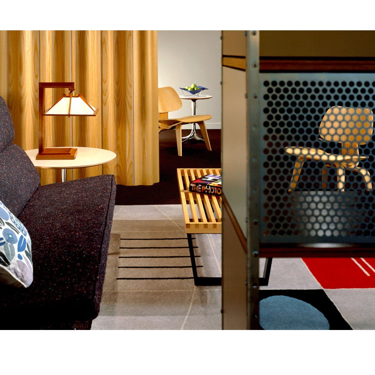 Eames Molded Plywood Folding Screen CA Modern Home