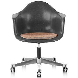 Eames Molded Task Armchair with Seat Pad task chair herman miller 
