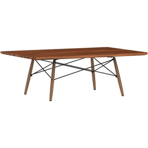 Eames Rectangular Dowel Leg Coffee Table Coffee Tables herman miller Santos Palisander +$650.00 Walnut +$30.00 Black