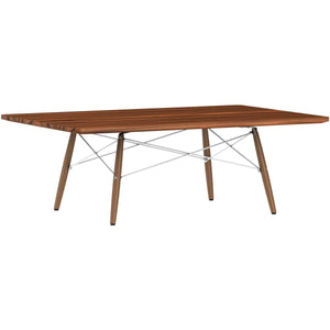 Eames Rectangular Dowel Leg Coffee Table Coffee Tables herman miller Santos Palisander +$650.00 Walnut +$30.00 White