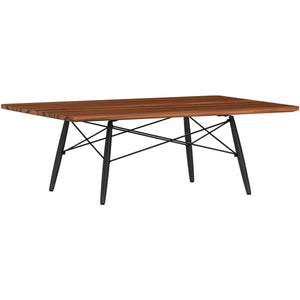 Eames Rectangular Dowel Leg Coffee Table Coffee Tables herman miller Santos Palisander +$650.00 Ebony +$30.00 Black