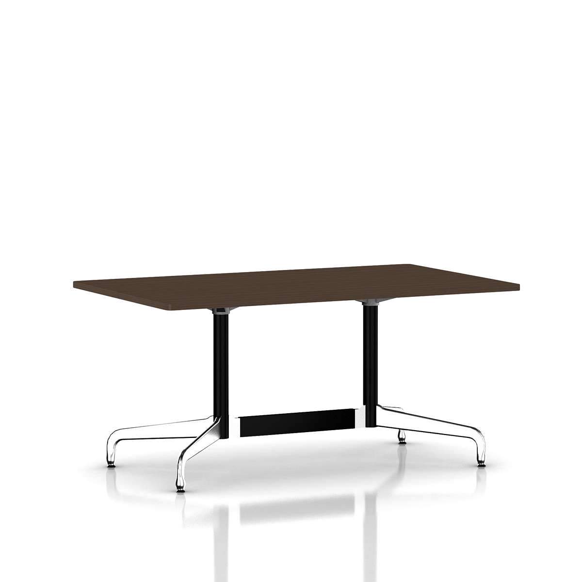 Eames Rectangular Table Dining Tables herman miller Black Umber Walnut Veneer +$505.00 