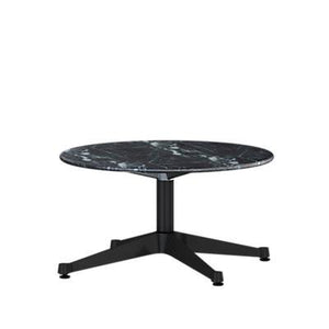 Eames Table Contract Base Round Outdoor 30" Dia. Outdoors herman miller 28 1/2-inches high Wisconsin Black Marble Top + $650.00 Graphite Satin Base