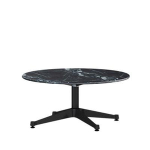 Eames Table Contract Base Round Outdoor 36" Dia. Outdoors herman miller 28 1/2-inches high Wisconsin Black Marble Top +$1550.00 Graphite Satin Base
