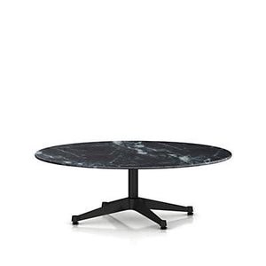 Eames Table Contract Base Round Outdoor 48" Dia. Outdoors herman miller 16-inches high Wisconsin Black Marble Top +$2815.00 Graphite Satin Base
