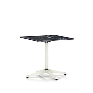 Eames Table Contract Base Square Outdoor Outdoors herman miller 30-inches deep X 30-inches wide Wisconsin Black Marble Top + $650 White Base