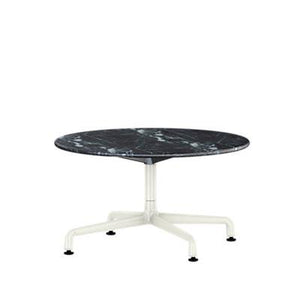 Eames Table Universal Base Round Outdoor 30" Dia. Outdoors herman miller 16-inches high Wisconsin Black Marble Top + $650.00 White Base