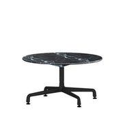 Eames Table Universal Base Round Outdoor 30" Dia. Outdoors herman miller 16-inches high Wisconsin Black Marble Top + $650.00 Graphite Satin Base