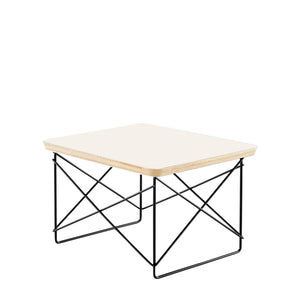 Eames Wire Base Low Table side/end table herman miller Studio White Black 