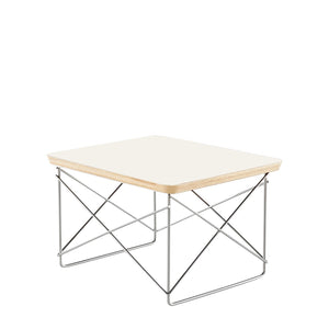 Eames Wire Base Low Table side/end table herman miller Studio White Trivalent Chrome +$15.00 