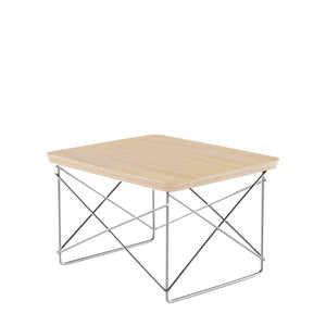 Eames Wire Base Low Table side/end table herman miller White Ash +$95.00 Trivalent Chrome +$15.00 
