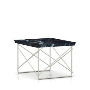 Eames Wire Base Low Table Outdoor Outdoors herman miller Wisconsin Black Marble Top - Add $100.00 White Base 