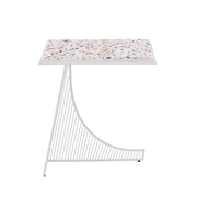 Eclipse Table Tables Bend Goods White Terrazzo +$180.00 