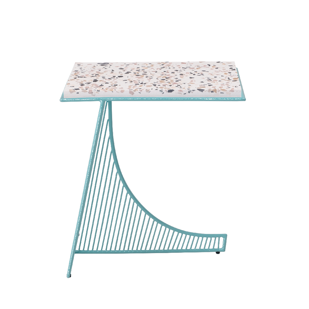 Eclipse Table Tables Bend Goods Aqua Terrazzo +$180.00 