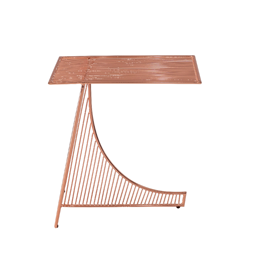 Eclipse Table Tables Bend Goods Copper +$60.00 No Terrazzo 