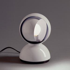 Eclisse Table Lamp Table Lamps Artemide Polished White 
