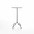 Emeco 1 Inch Bar Table - Square Top Coffee table Emeco Table Top 24" Brushed Aluminum Ash Wood