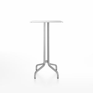 Emeco 1 Inch Bar Table - Square Top Coffee table Emeco Table Top 24" Brushed Aluminum Brushed Aluminum