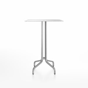 Emeco 1 Inch Bar Table - Square Top Coffee table Emeco Table Top 30" Brushed Aluminum Brushed Aluminum