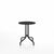 Emeco 1 Inch Cafe Table - Round Top Coffee table Emeco Table Top 24" Black Powder Coated Aluminum Black HPL