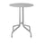 Emeco 1 Inch Cafe Table - Round Top Coffee table Emeco Table Top 24" Brushed Aluminum Brushed Aluminum