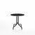 Emeco 1 Inch Cafe Table - Round Top Coffee table Emeco Table Top 30" Black Powder Coated Aluminum Black Laminate Plywood