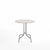 Emeco 1 Inch Cafe Table - Round Top Coffee table Emeco Table Top 30" Brushed Aluminum White Laminate Plywood