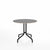 Emeco 1 Inch Cafe Table - Round Top Coffee table Emeco Table Top 36" Black Powder Coated Aluminum Ash Wood