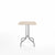 Emeco 1 Inch Cafe Table - Square Top Coffee table Emeco Table Top 24" Brushed Aluminum Ash Wood