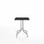 Emeco 1 Inch Cafe Table - Square Top Coffee table Emeco Table Top 24" Brushed Aluminum Black HPL