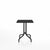 Emeco 1 Inch Cafe Table - Square Top Coffee table Emeco Table Top 24" Black Powder Coated Aluminum Black HPL