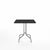 Emeco 1 Inch Cafe Table - Square Top Coffee table Emeco Table Top 30" Brushed Aluminum Black HPL