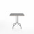 Emeco 1 Inch Cafe Table - Square Top Coffee table Emeco Table Top 30" Brushed Aluminum Gray Laminate Plywood