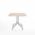 Emeco 1 Inch Cafe Table - Square Top Coffee table Emeco Table Top 36" Brushed Aluminum Ash Wood