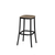 Emeco 1 Inch Stool Wood Seat Stools Emeco Bar: 29.9" Dark Powder Coated Aluminum Walnut