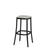 Emeco 1 Inch Upholstered Stool Stools Emeco Bar Height Dark Powder Coated Aluminum Kvadrat Divina Melange 0120