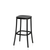 Emeco 1 Inch Upholstered Stool Stools Emeco Bar Height Dark Powder Coated Aluminum Kvadrat Divina Melange 0170