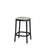 Emeco 1 Inch Upholstered Stool Stools Emeco Counter Height Dark Powder Coated Aluminum Kvadrat Divina Melange 0120