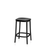 Emeco 1 Inch Upholstered Stool Stools Emeco Counter Height Dark Powder Coated Aluminum Leather Spinneybeck Volo Black