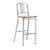 Emeco 1104 Navy Bar Stool With Wood Seat bar seating Emeco Hand-Polished Ash No Arms